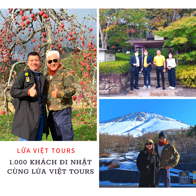 LỬA VIỆT TOURS ĐỒNG HÀNH CÙNG 1 000 KHÁCH DU LỊCH ĐẾN NHẬT BẢNTin tức