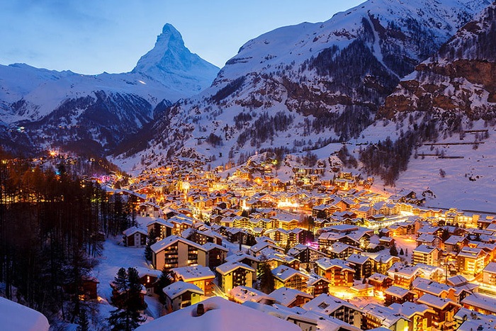 Matterhorn hùng vĩ, trải nghiệm trượt tuyết độc đáo.