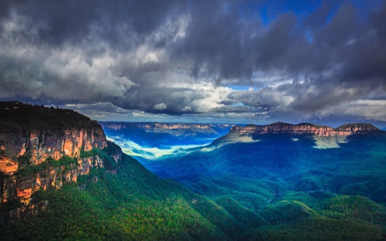 Blue Mountains - Tuyệt tác thiên nhiên được bao phủ một sắc xanh bạt ngàn tại Úc