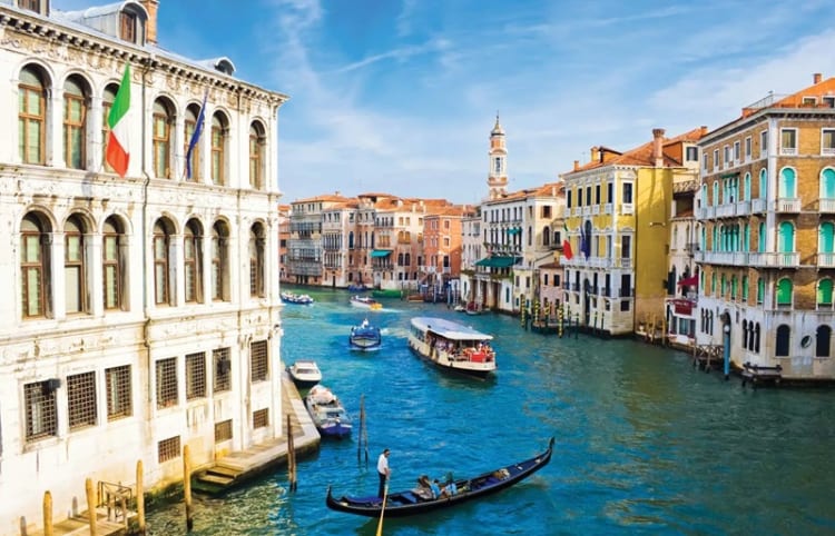 Venice - thành phố kênh đào đầy thơ mộng tại Ý