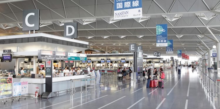 Centrair Nagoya nổi bật với lối kiến trúc hiện đại 