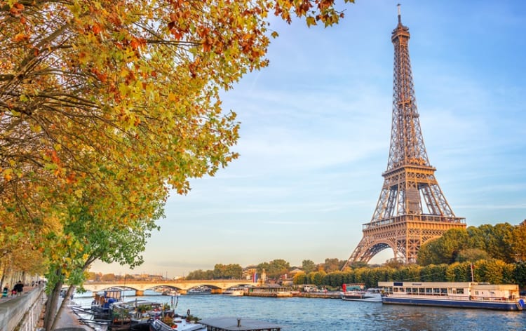 Paris - Thành phố đầy lãng mạn mang nét đẹp riêng khi thu đến