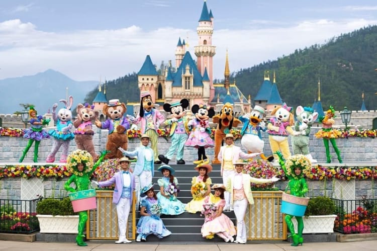 Disneyland Hong Kong - không gian giải trí vô cùng mới lạ