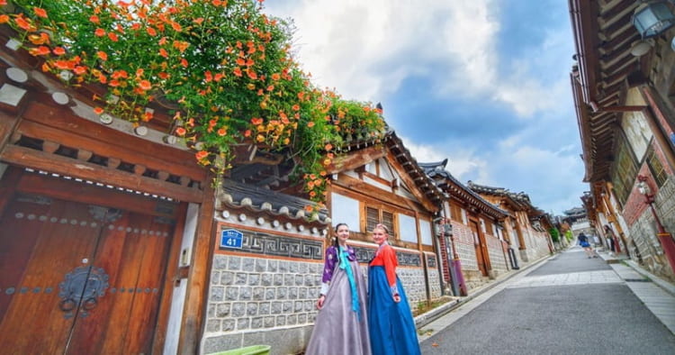  Làng cổ Hàn Quốc Bukchon Hanok với lối kiến trúc đặc trưng 