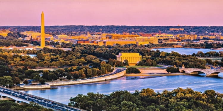 Washington D.C. sở hữu vị trí địa lý đặc biệt