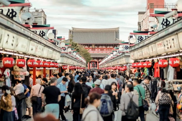 Nakamise Dori - con đường mua sắm bậc nhất tại Asakusa