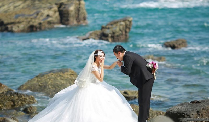 Những bức ảnh cưới đẹp nhất tại đảo Cô Tô