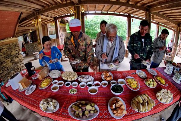 Homestay - Community Based Tourism (CBT) Hua Tạt buffet sáng